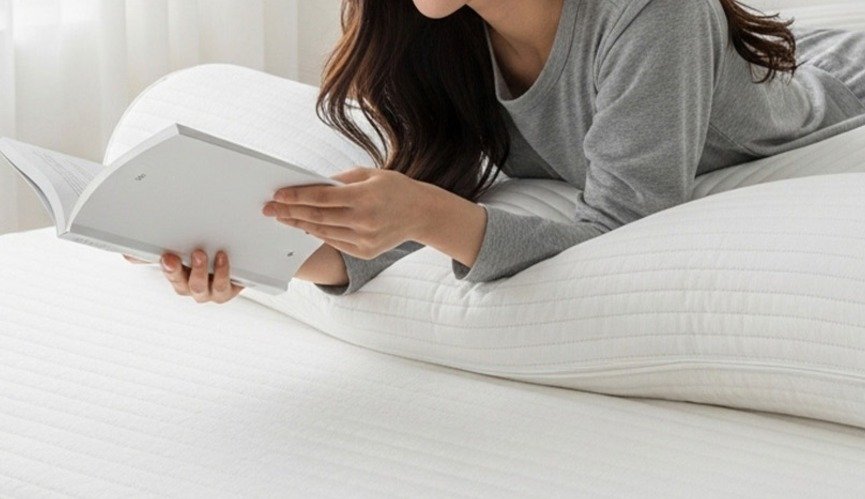 몽트노블 순면 피그먼트워싱 바디필로우커버 솜포함, 아이보리 상세 이미지 2