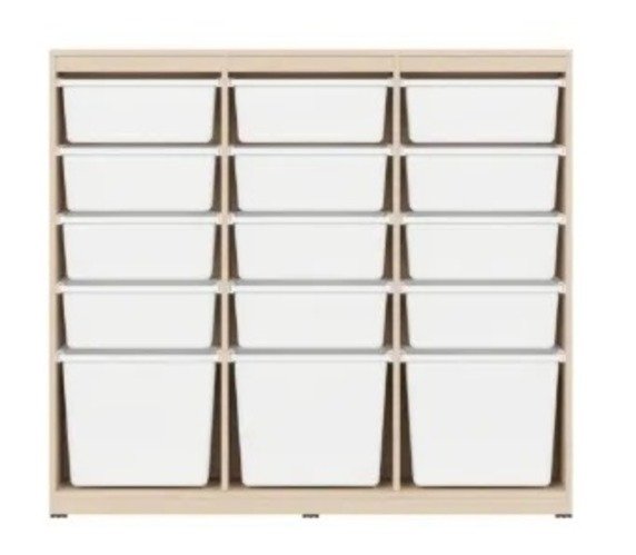 한샘 샘키즈 수납장 1305 모던 방문설치, 화이트, 5단 상세 이미지 2