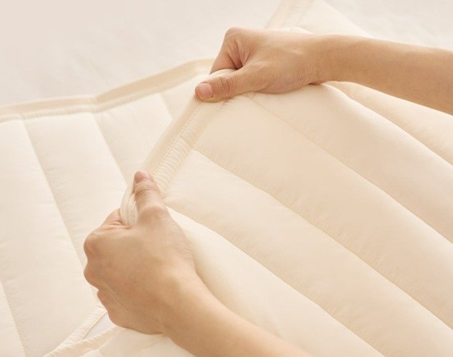 젠티스 어린이 침대 안전가드 전용 패브릭 마이크로 커버 120cm, 아이보리쿠폰할인 상세 이미지 1