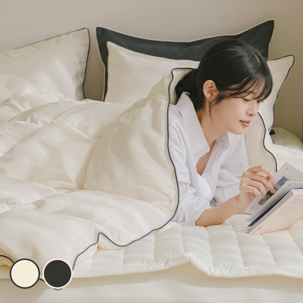 라셀렌 VIP 구스 다운 이불 900g, 화이트 상세 이미지 2