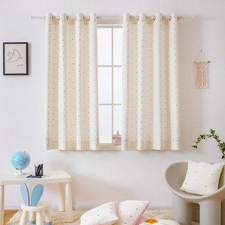 사라하우스 짧은창형 아일렛형 아이방 커튼쿠폰할인