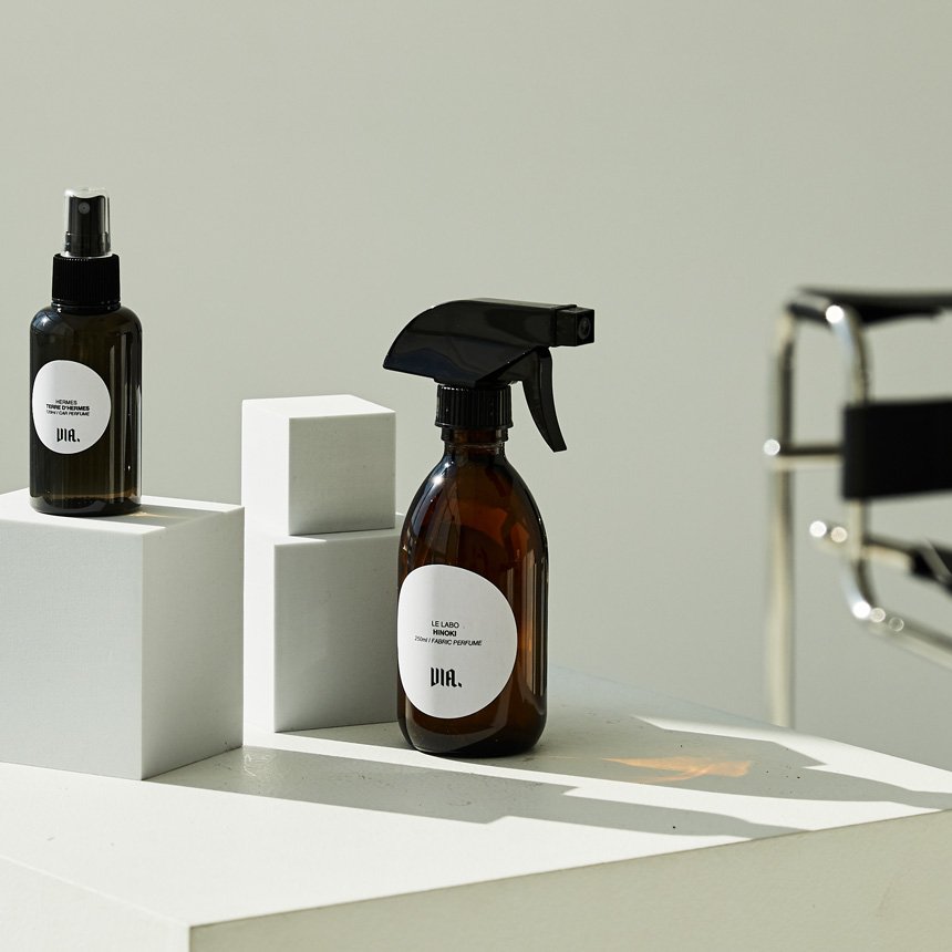 쁘띠 마망 룸 & 패브릭퍼퓸 차량용 섬유 스프레이 100ml 120ml 250ml 비아퍼퓸, 100ml (클리어), 1개 상세 이미지 1