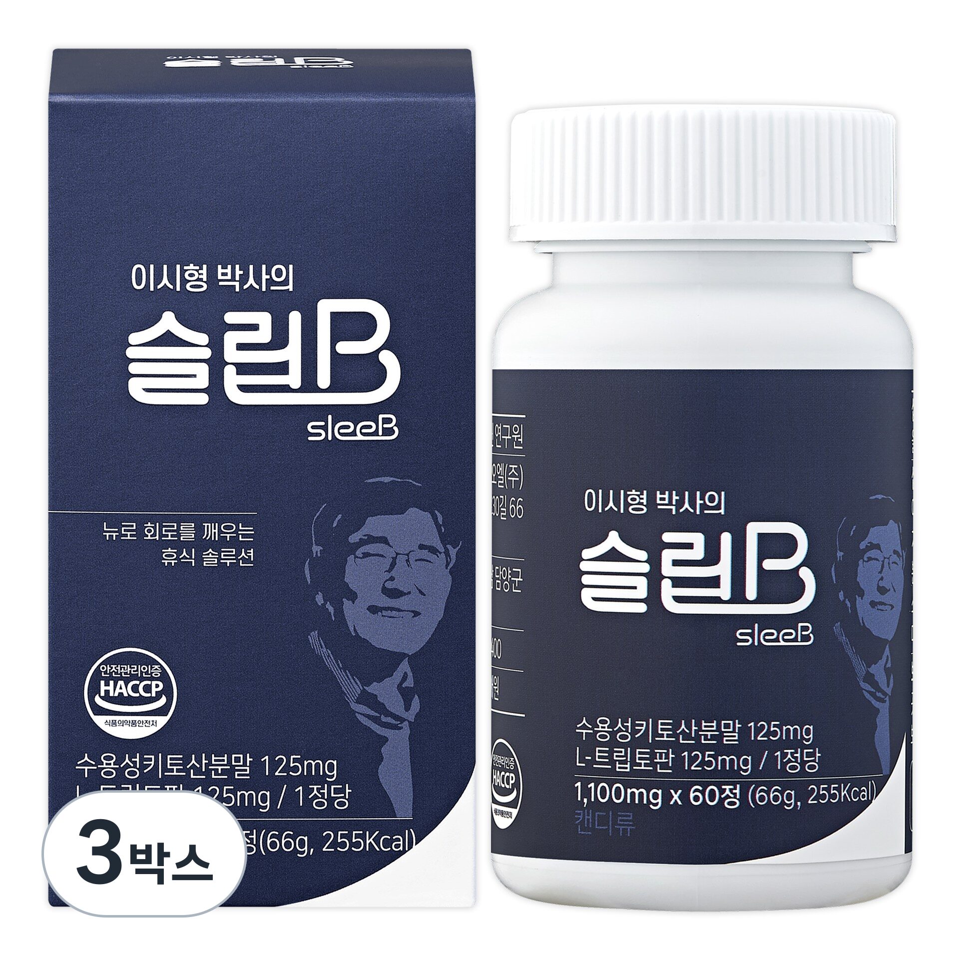 이시형박사의 슬립비 L-트립토판 이시형박사의 슬립비, 3박스, 60정할인 상세 이미지 1