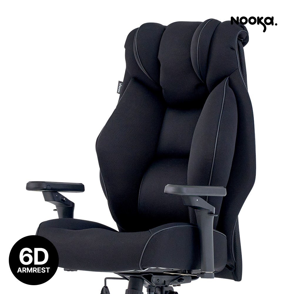 누카 3세대 커스텀체어 G900-MS 6D 컴퓨터의자 사무용 사무실 학생 메쉬 게이밍 책상의자, 그레이 상세 이미지 2