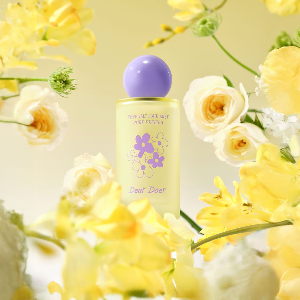 디어도어 비건 향좋은 헤어미스트 퍼퓸 헤어 밀크 세럼 꽃향 프리지아, 1개, 50ml 상세 이미지 2