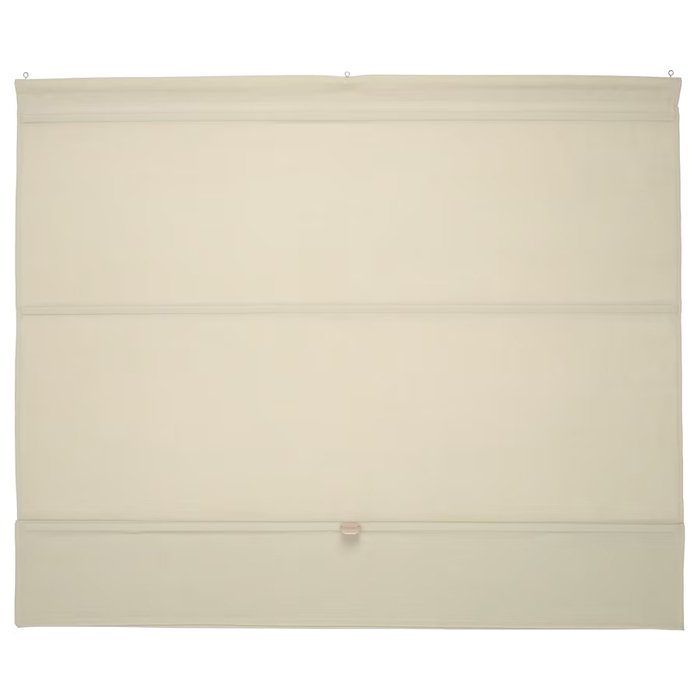 이케아 RINGBLOMMA 링블롬마 로만블라인드 120x160cm 커튼 사생활보호 자연광 길이조절, 베이지_405.835.3 상세 이미지 1