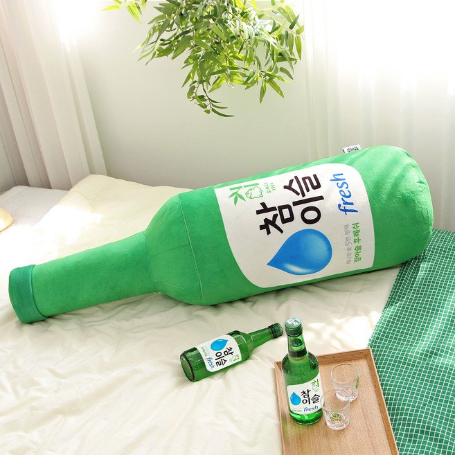 나라홈데코 소주병 바디필로우, 참이슬후레쉬