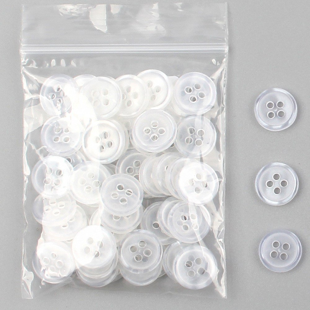셔츠단추 블라우스단추 남방 와이셔츠단추, 1개, 셔츠단추9번(50P-11.3mm) 상세 이미지 1